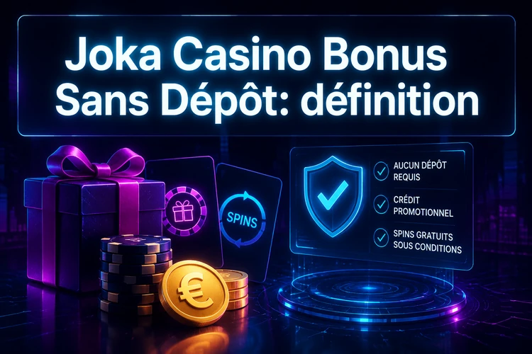 Joka Casino Bonus Sans Dépôt: définition