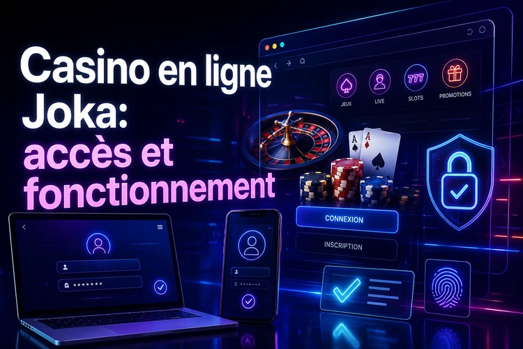 Casino en ligne Joka: comprendre l’accès et le fonctionnement du site
