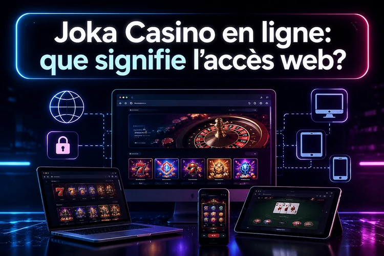 Joka Casino en ligne: que signifie l’accès web?