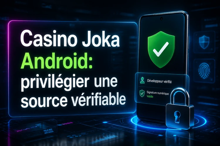 Casino Joka Android: privilégier une source vérifiable