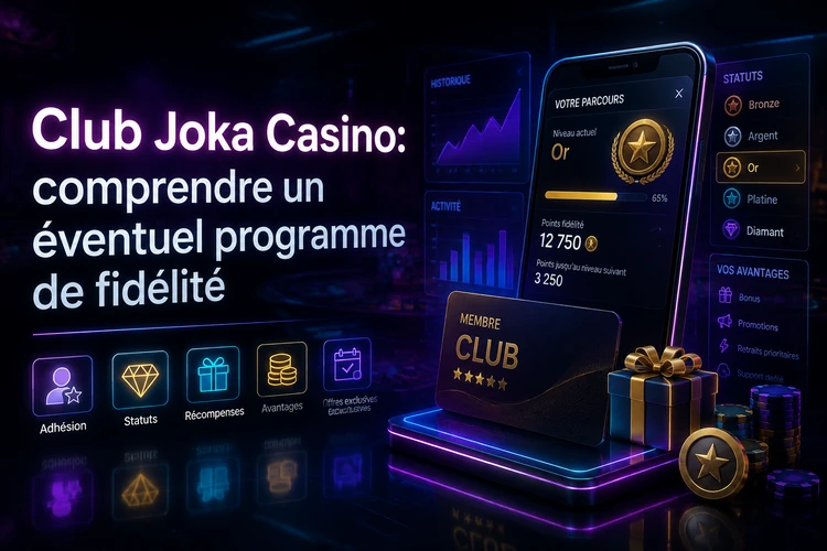 Club Joka Casino: comprendre un éventuel programme de fidélité