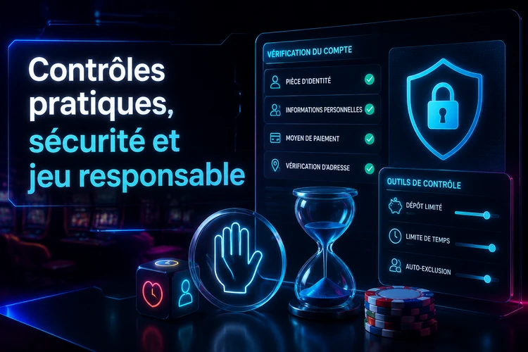 Contrôles pratiques, sécurité et jeu responsable